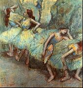 Edgar Degas Ballet Dancers in the Wings China oil painting reproduction